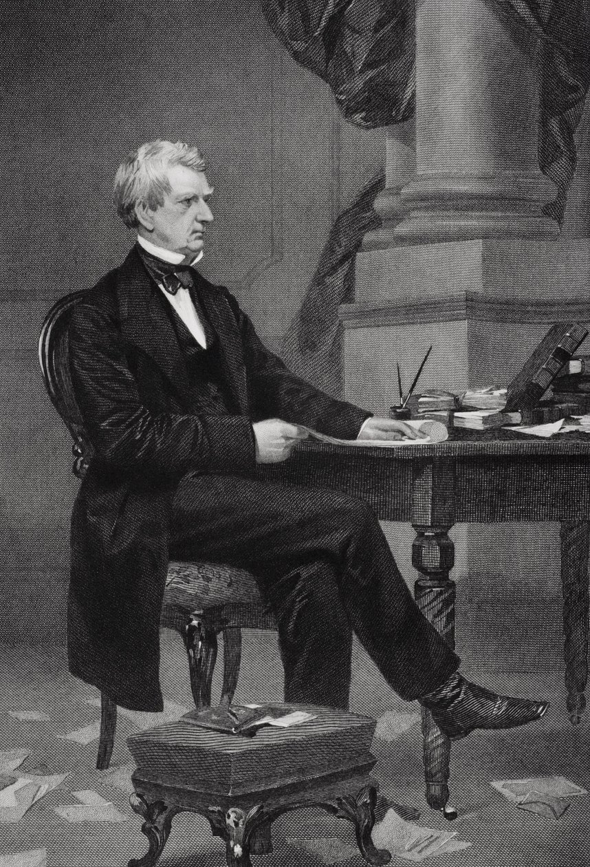 Muotokuva William Henry Sewardista (1801-72) tekijältä Alonzo Chappel