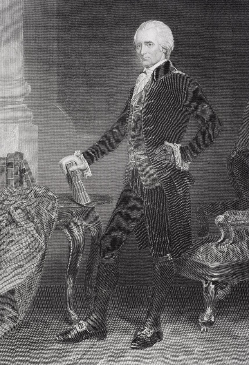 Richard Henry Lee (1732-94) tekijältä Alonzo Chappel