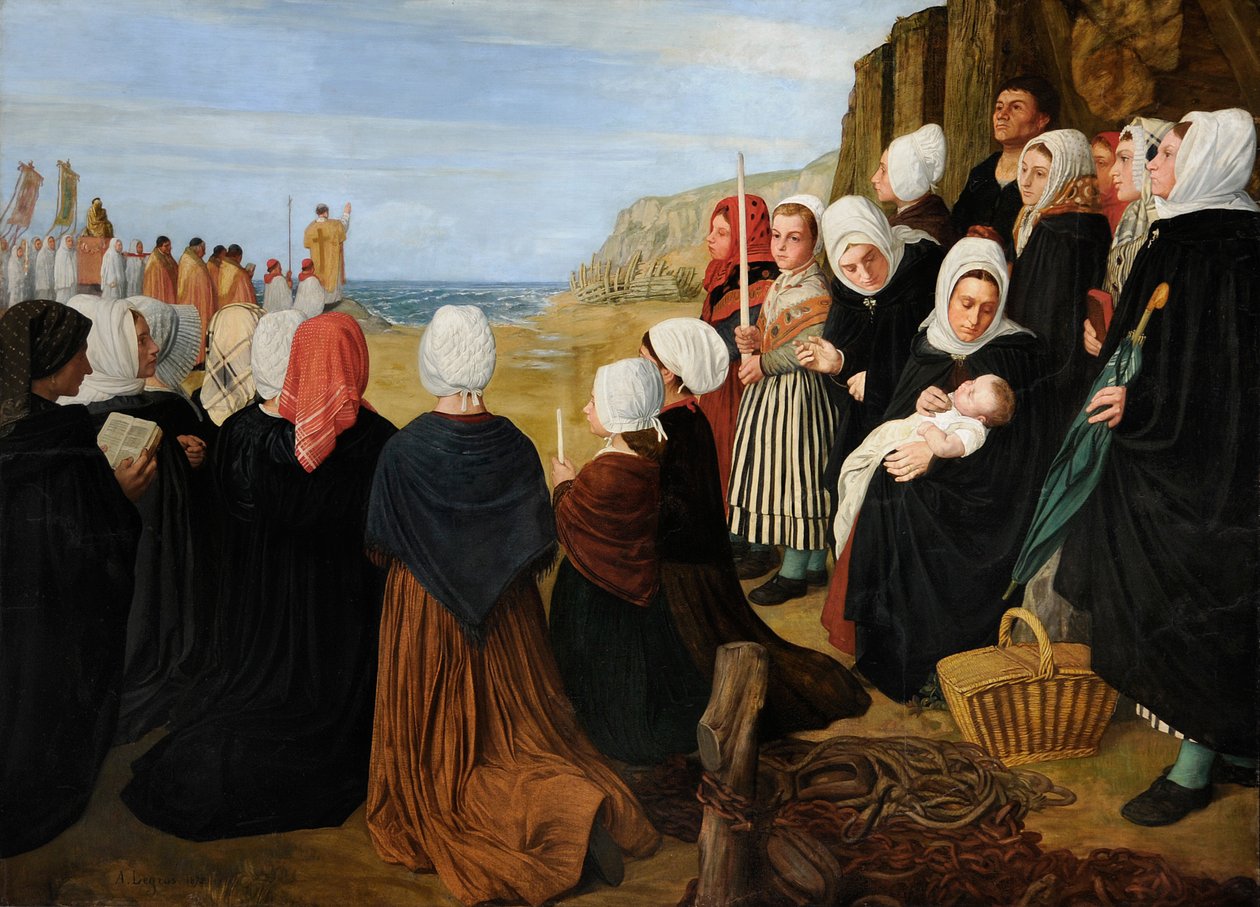 Meren siunaus tekijältä Alphonse Legros