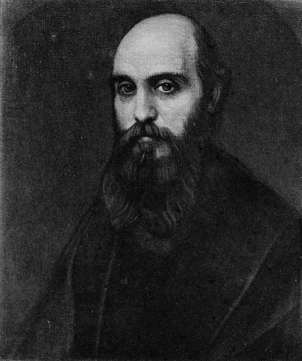 Muotokuva William Michael Rossettista, 1864 tekijältä Alphonse Legros