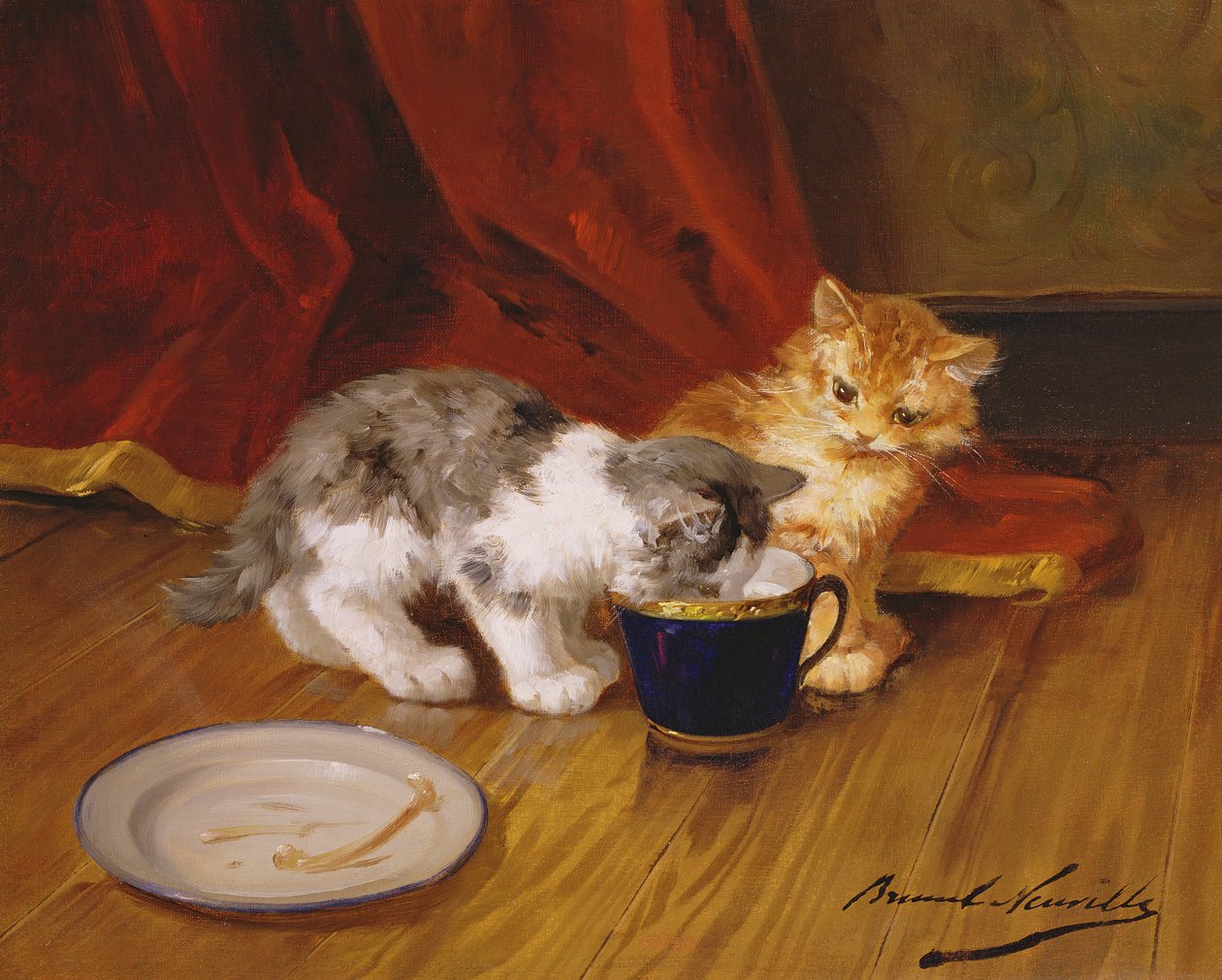 Teehetki tekijältä Alphonse Marie de Neuville