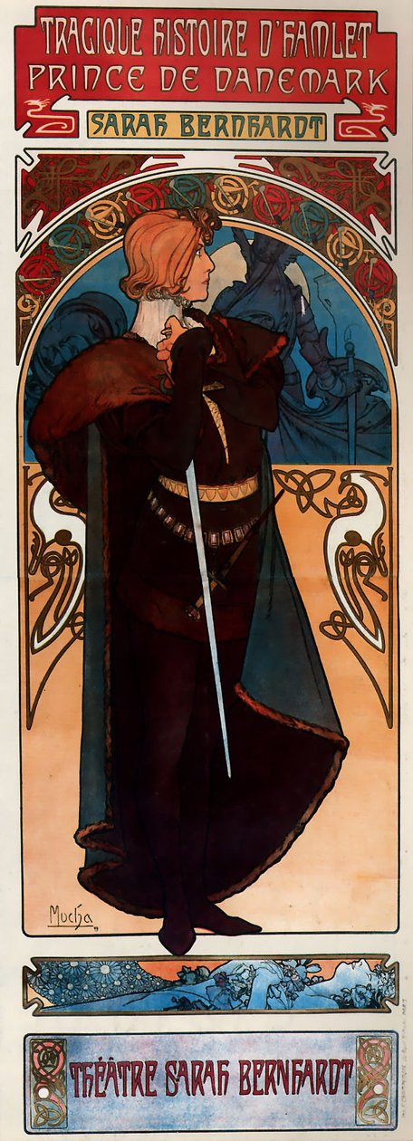 Hamlet tekijältä Alphonse Mucha