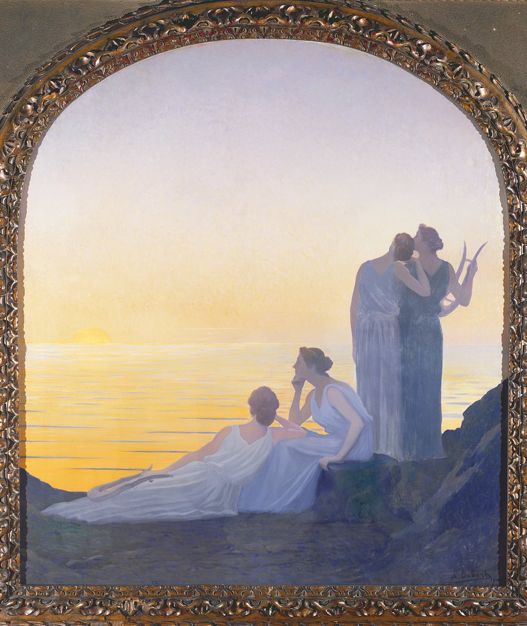 Ilta muinaisina aikoina, 1908 tekijältä Alphonse Osbert