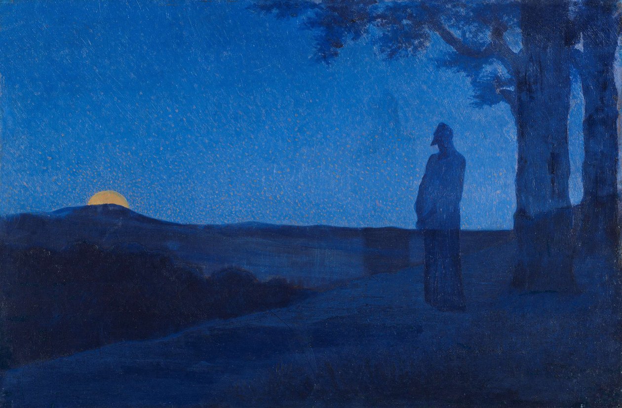 Kristuksen yksinäisyys, 1897 tekijältä Alphonse Osbert