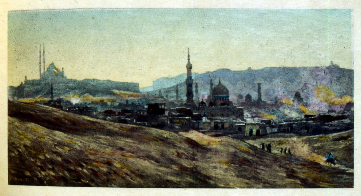 Dinet:n kuvitus teoksesta Mirages Scenes of Arab life. 1906. Mirages, Scénes De La Vie Arab on kuvittanut Etienne Dinet Silman Ben Ibrahim Bamerin kommentilla. Nasreddine Dinet syntyi nimellä Alphonse-Étienne Dinet; (1861-1929) oli ranskalainen itämainen tekijältä Alphonse Etienne Dinet