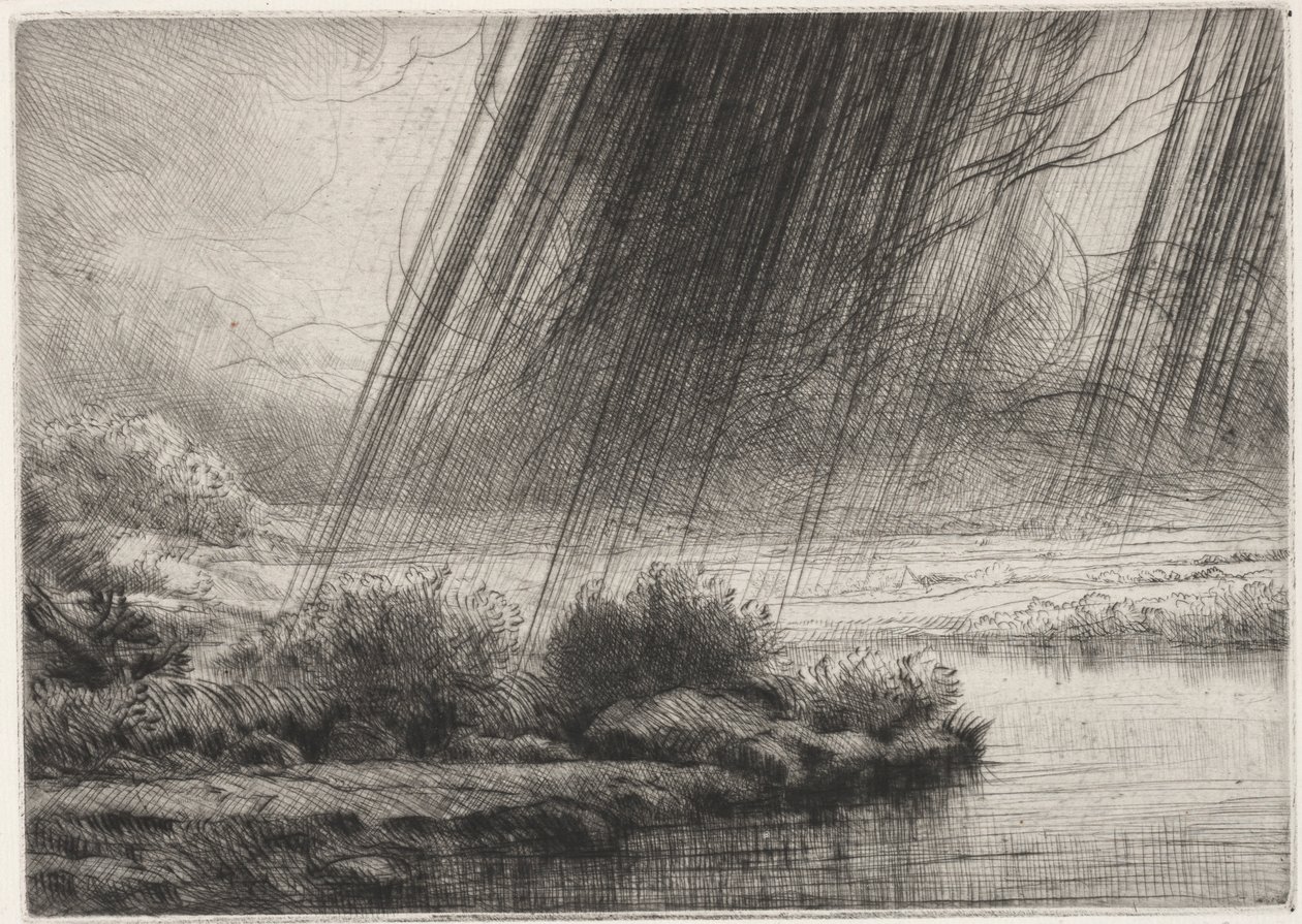 Myrsky. tekijältä Alphonse Legros