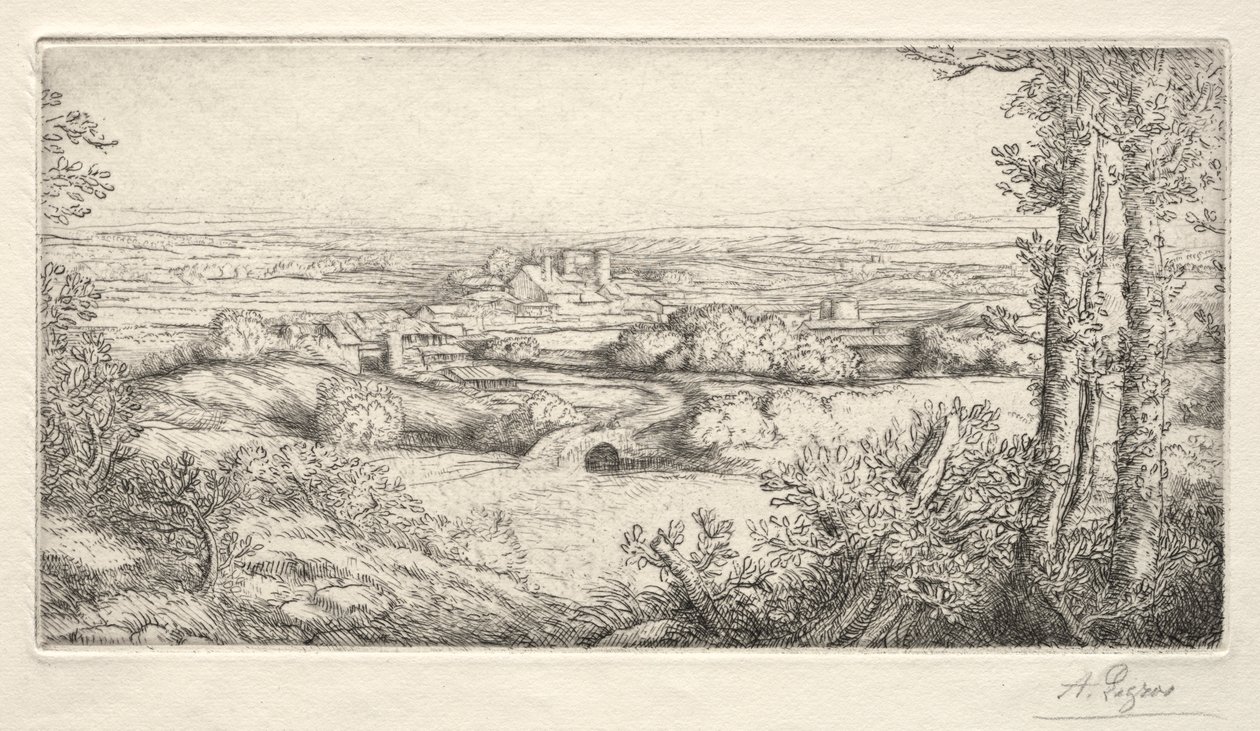 Laakso Burgundiassa tekijältä Alphonse Legros