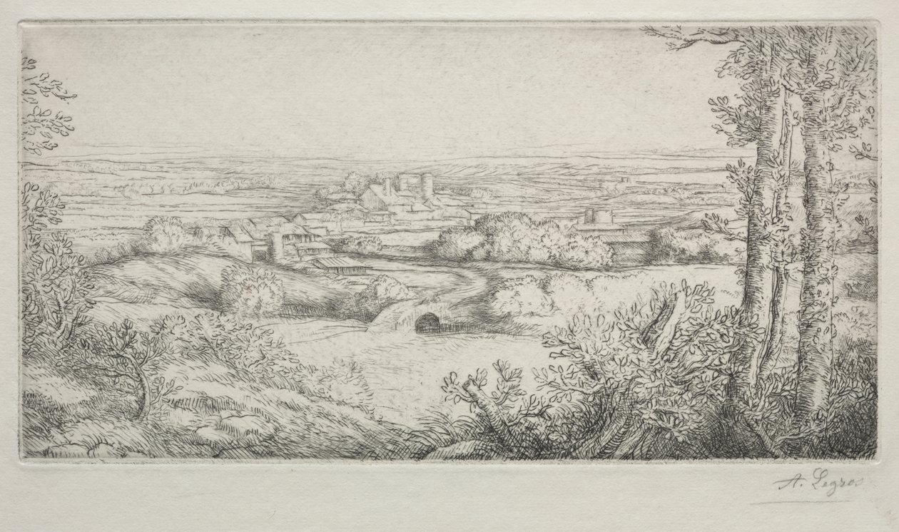 Laakso Burgundiassa tekijältä Alphonse Legros