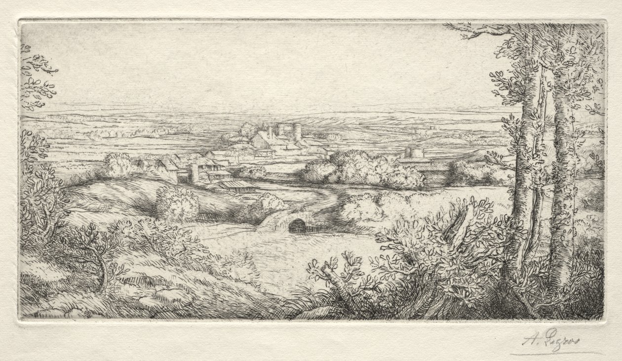 Laakso Burgundiassa tekijältä Alphonse Legros