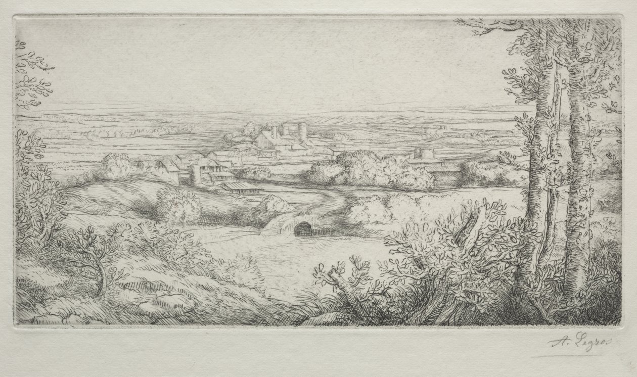 Laakso Burgundiassa tekijältä Alphonse Legros