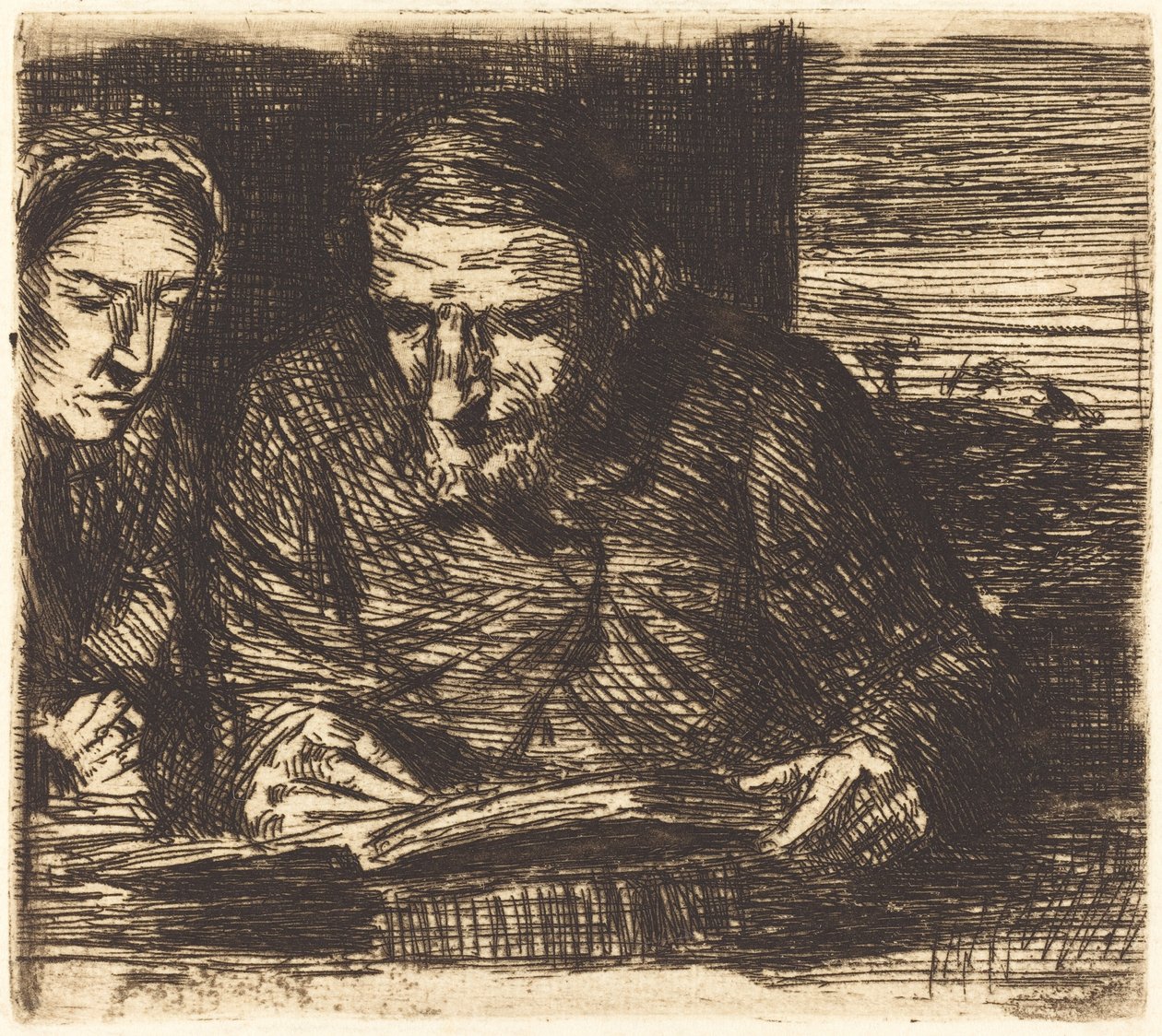 Tilikirja tekijältä Alphonse Legros