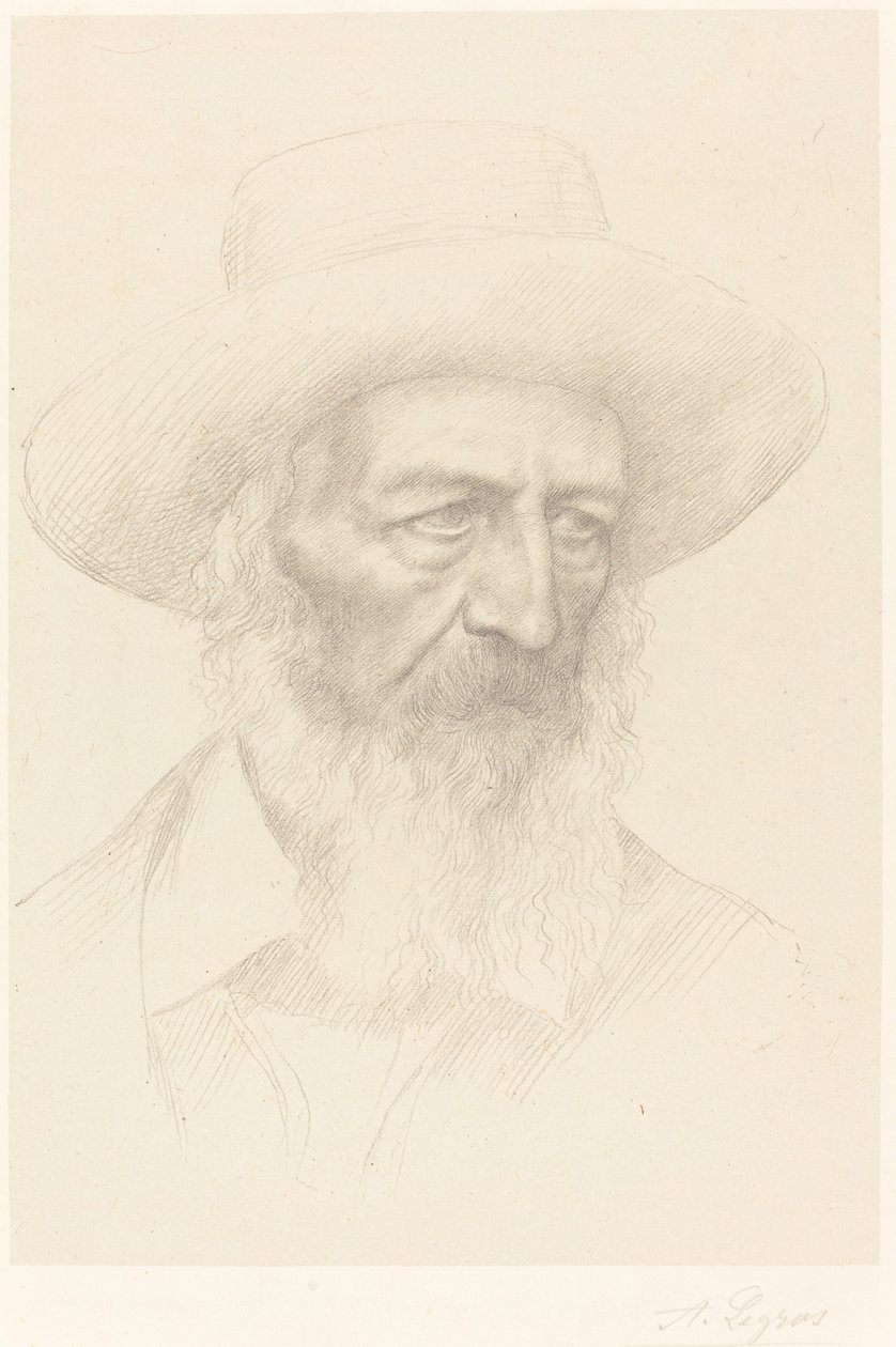 Alfred, Lord Tennyson tekijältä Alphonse Legros