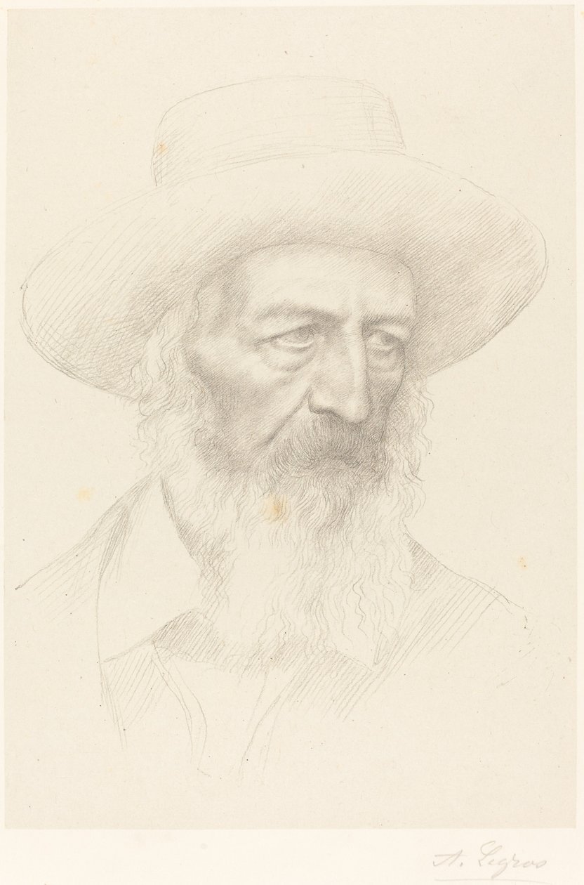 Alfred, Lord Tennyson tekijältä Alphonse Legros