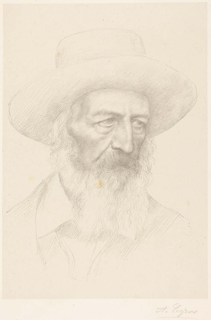 Alfred, lordi Tennyson tekijältä Alphonse Legros