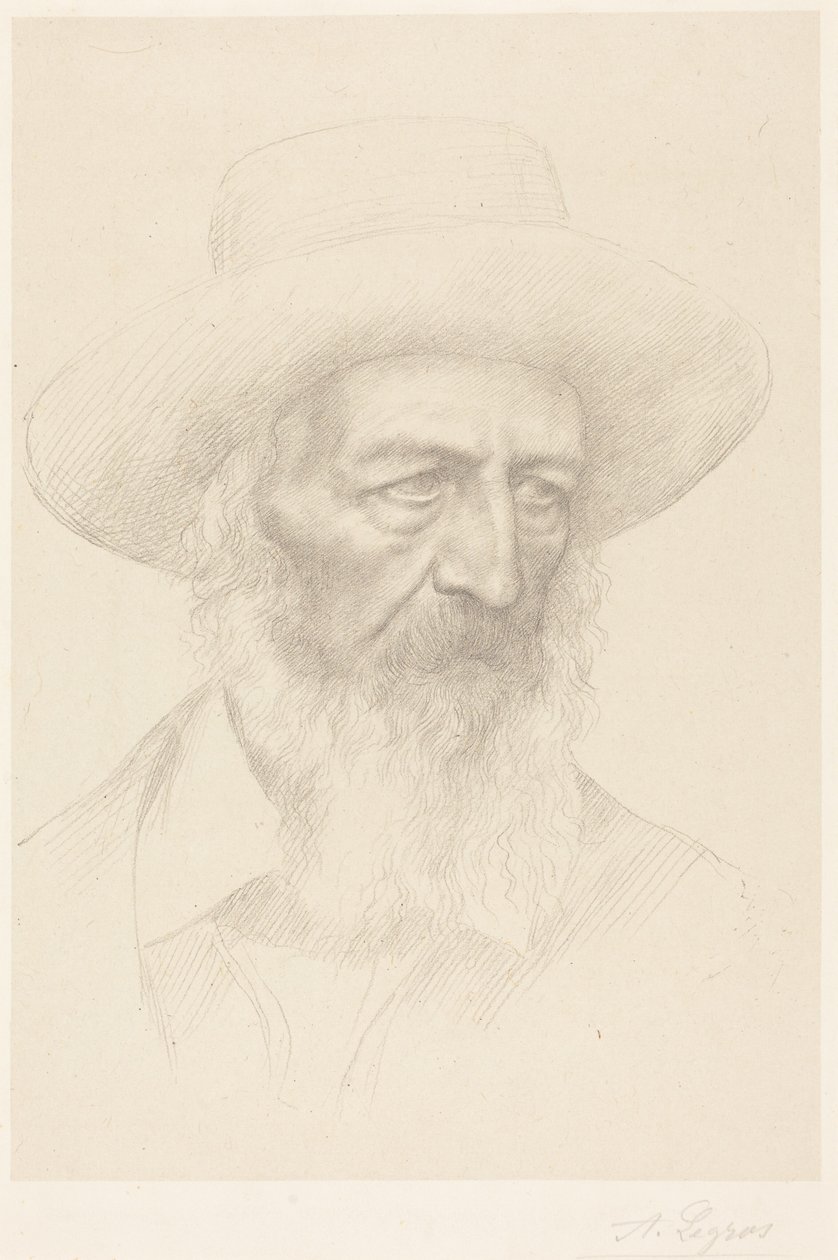 Alfred, lordi Tennyson tekijältä Alphonse Legros