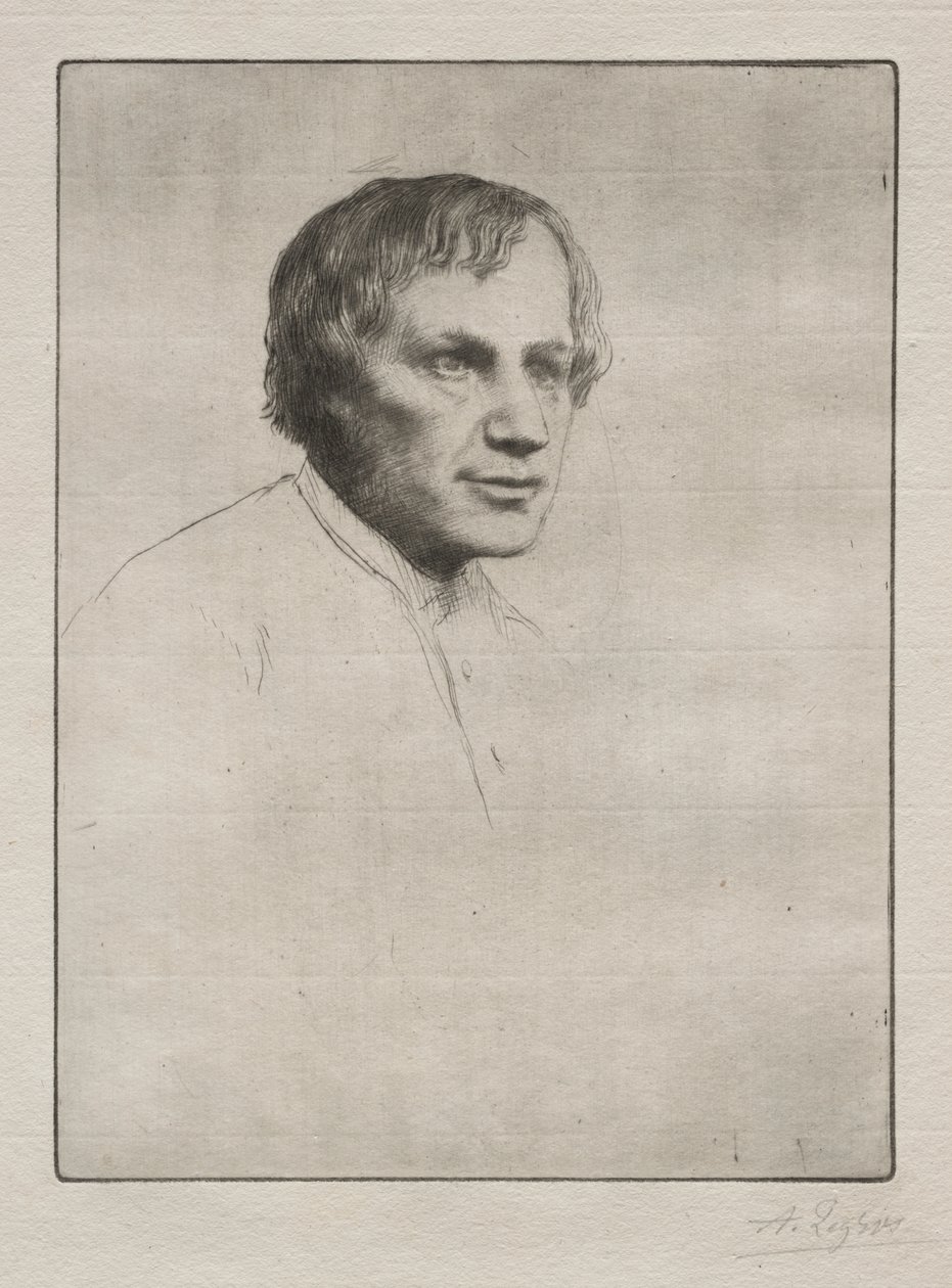 Alfred Stevens tekijältä Alphonse Legros
