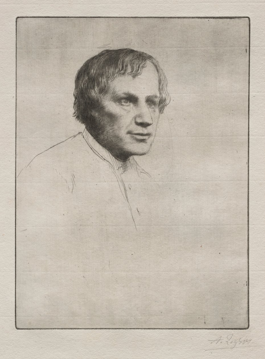 Alfred Stevens. tekijältä Alphonse Legros