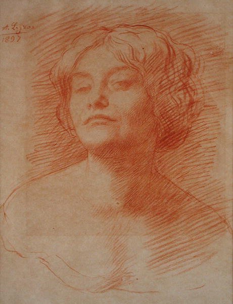 Alice Knewstub tekijältä Alphonse Legros