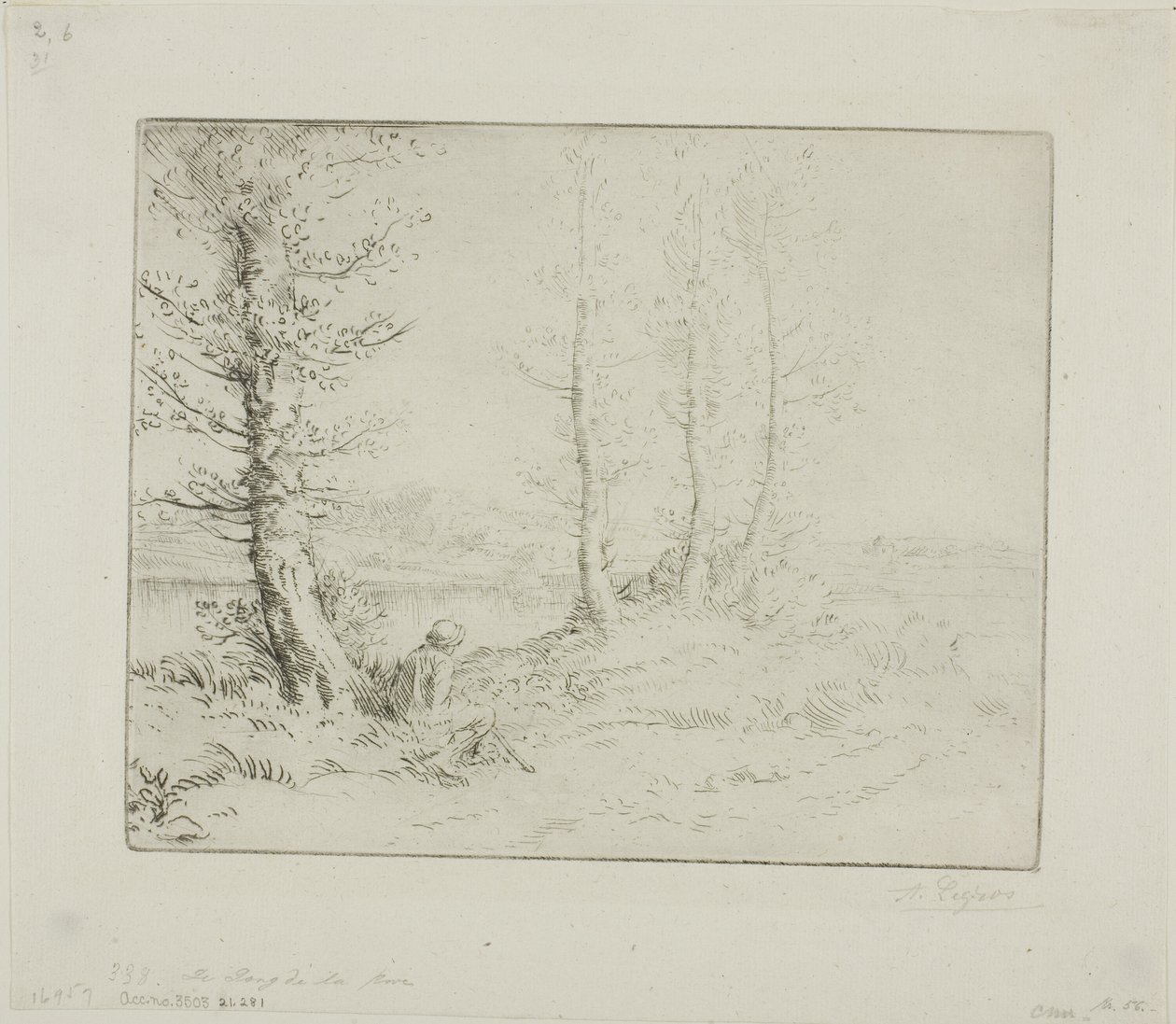 Joen rantaa pitkin tekijältä Alphonse Legros