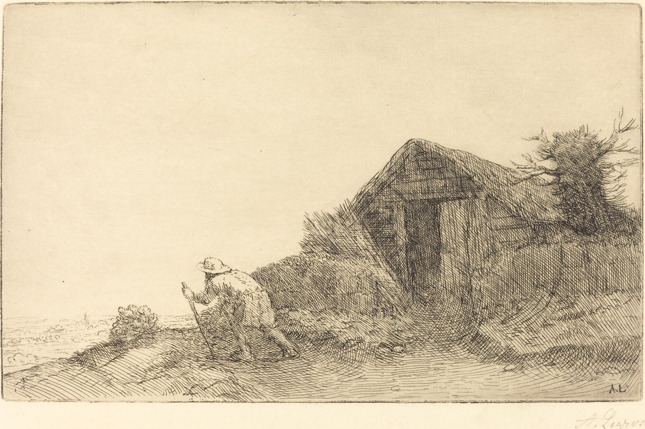 Kukkulan huipulla tekijältä Alphonse Legros