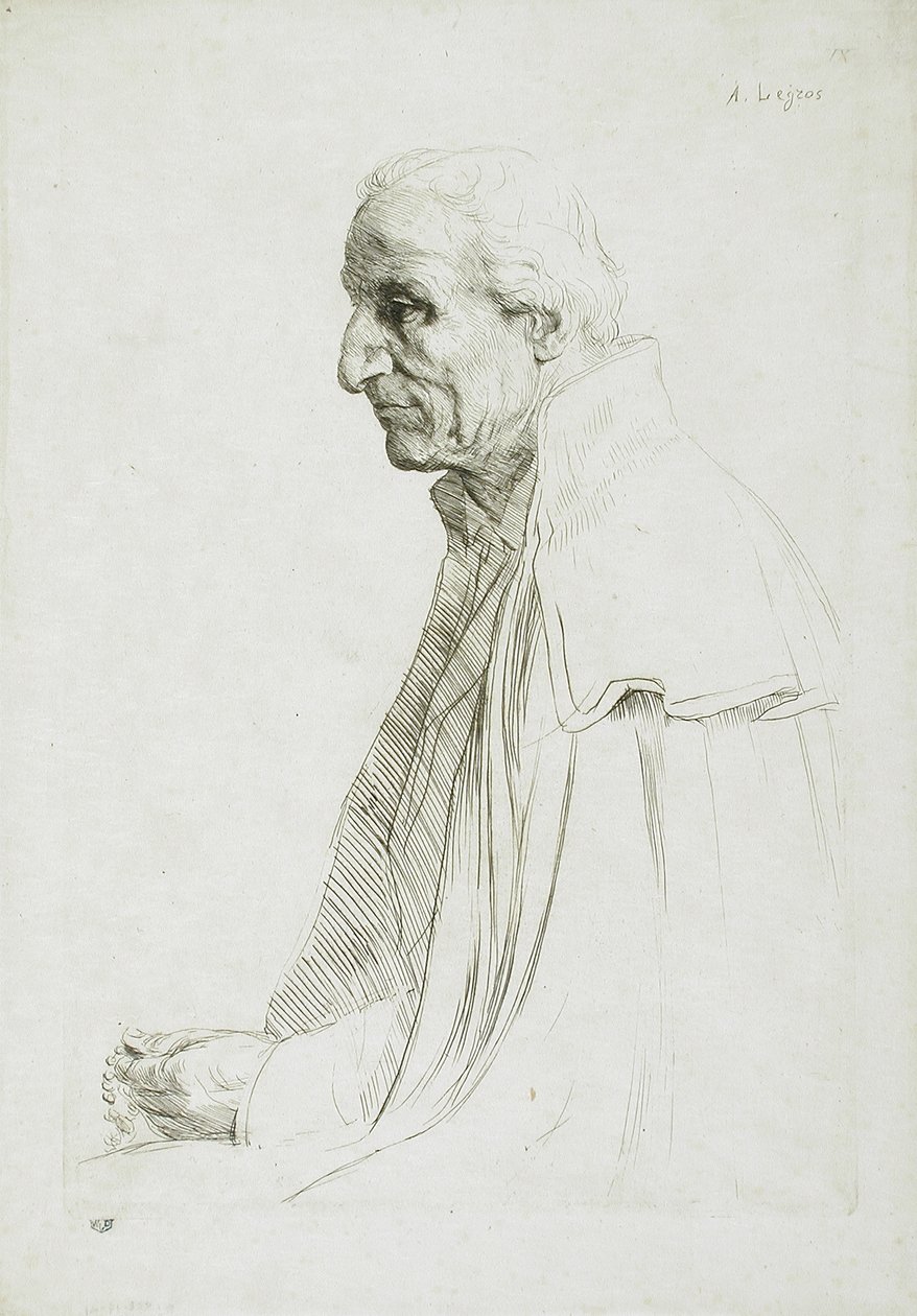 Vanha espanjalainen tekijältä Alphonse Legros