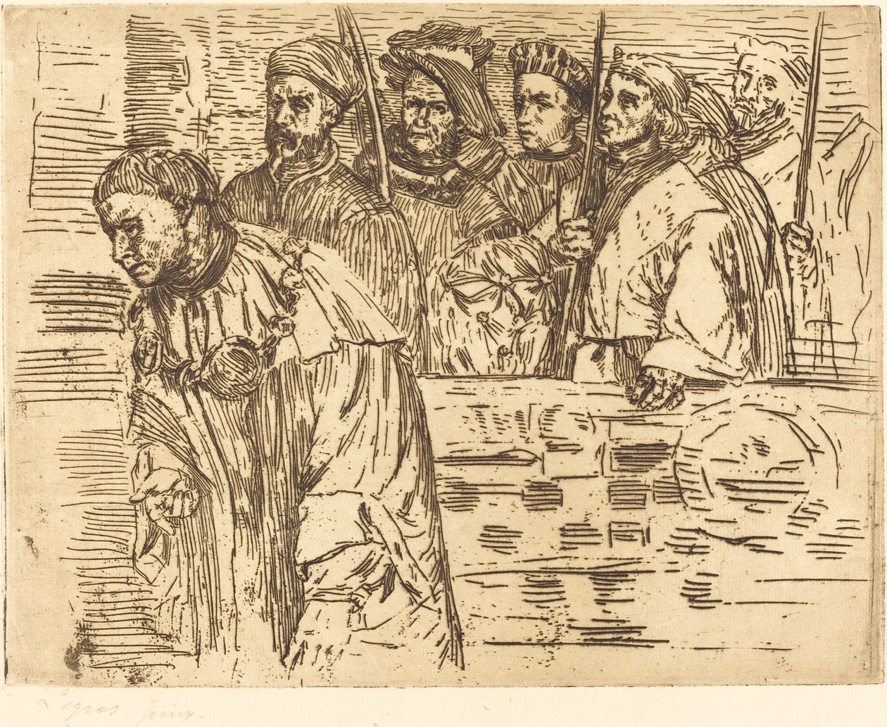 Jousimiehet (Les jousimiehet) tekijältä Alphonse Legros