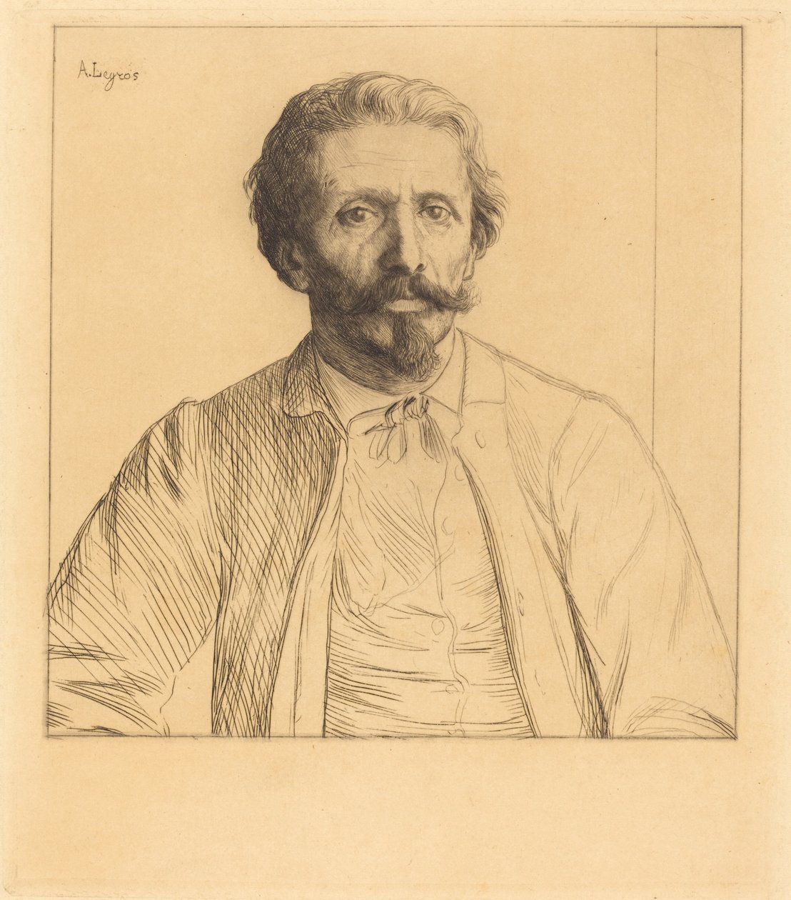 Auguste Delatre tekijältä Alphonse Legros