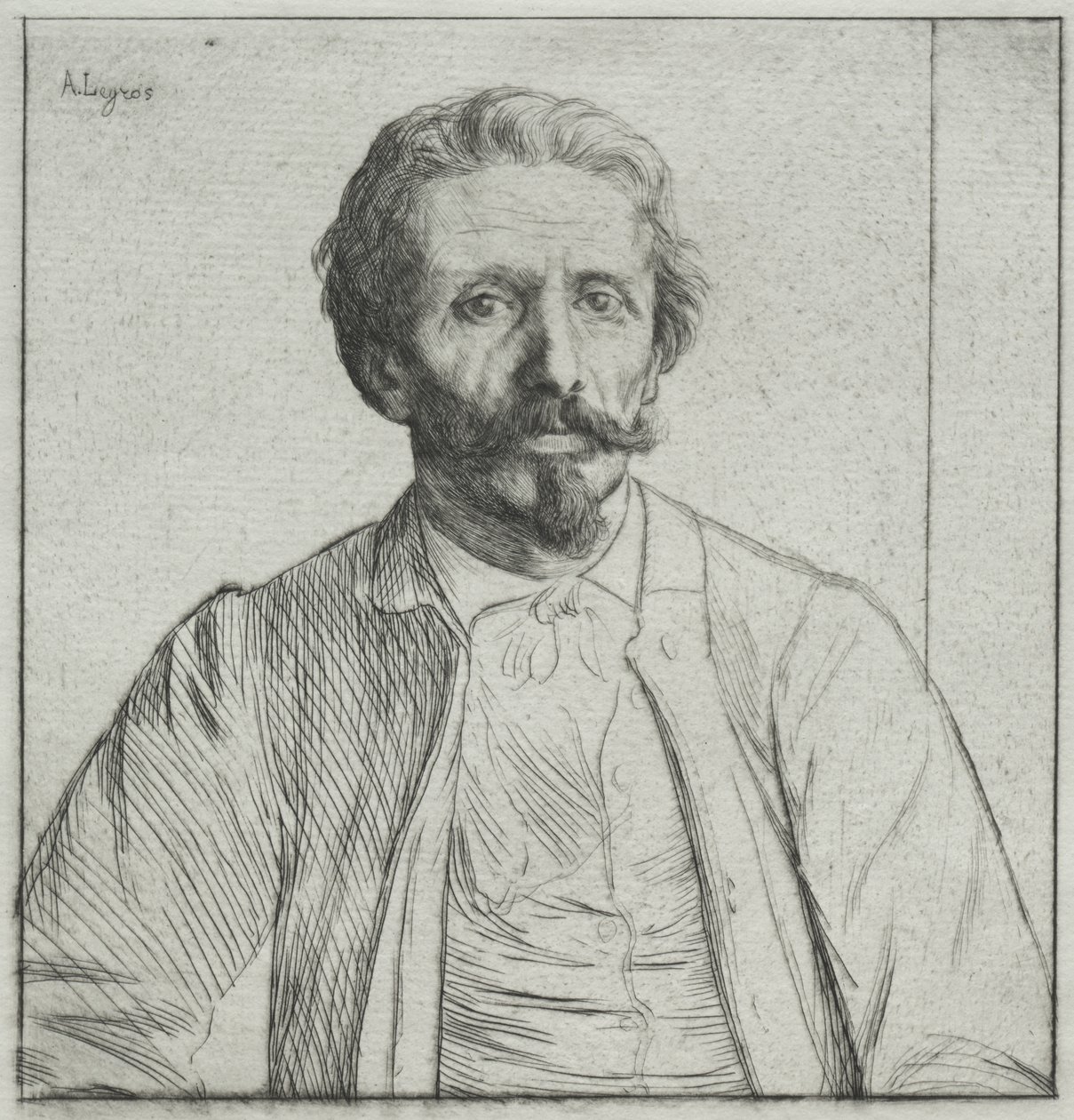 Auguste Delâtre tekijältä Alphonse Legros