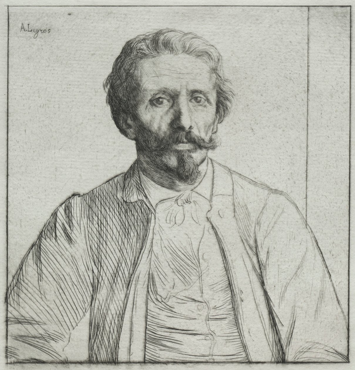 Auguste Delâtre, c. 1877. tekijältä Alphonse Legros