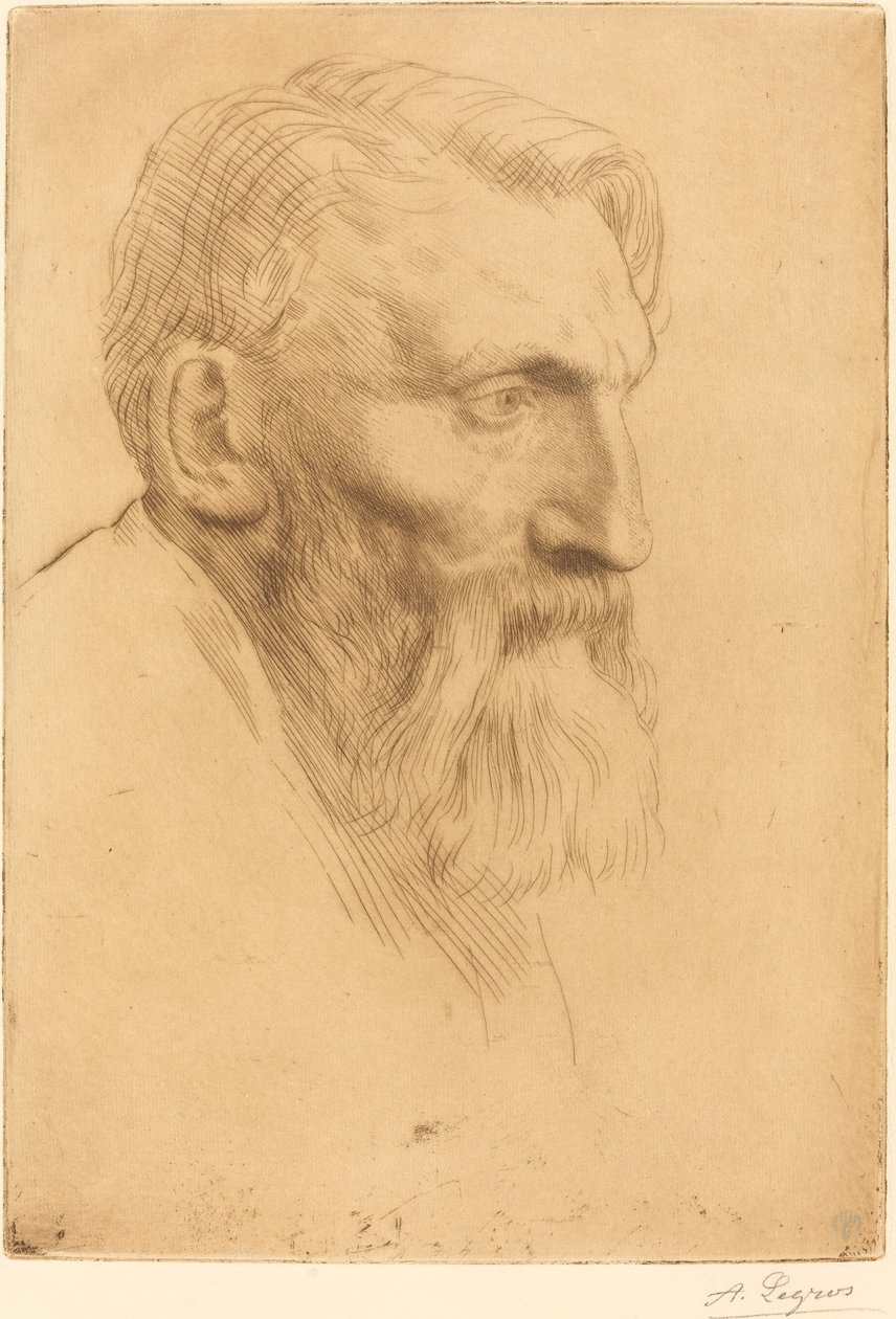 Auguste Rodin. tekijältä Alphonse Legros