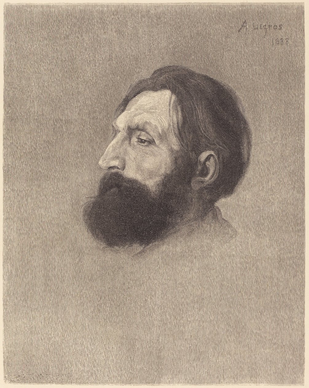 Auguste Rodin. tekijältä Alphonse Legros
