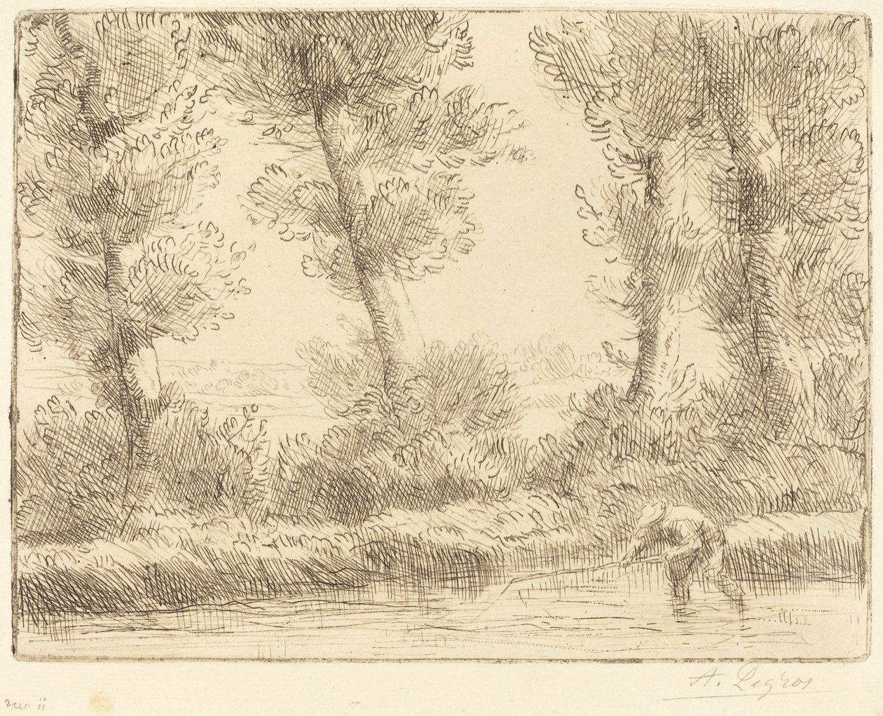 Lianen pankit Les bords de la Liane. tekijältä Alphonse Legros