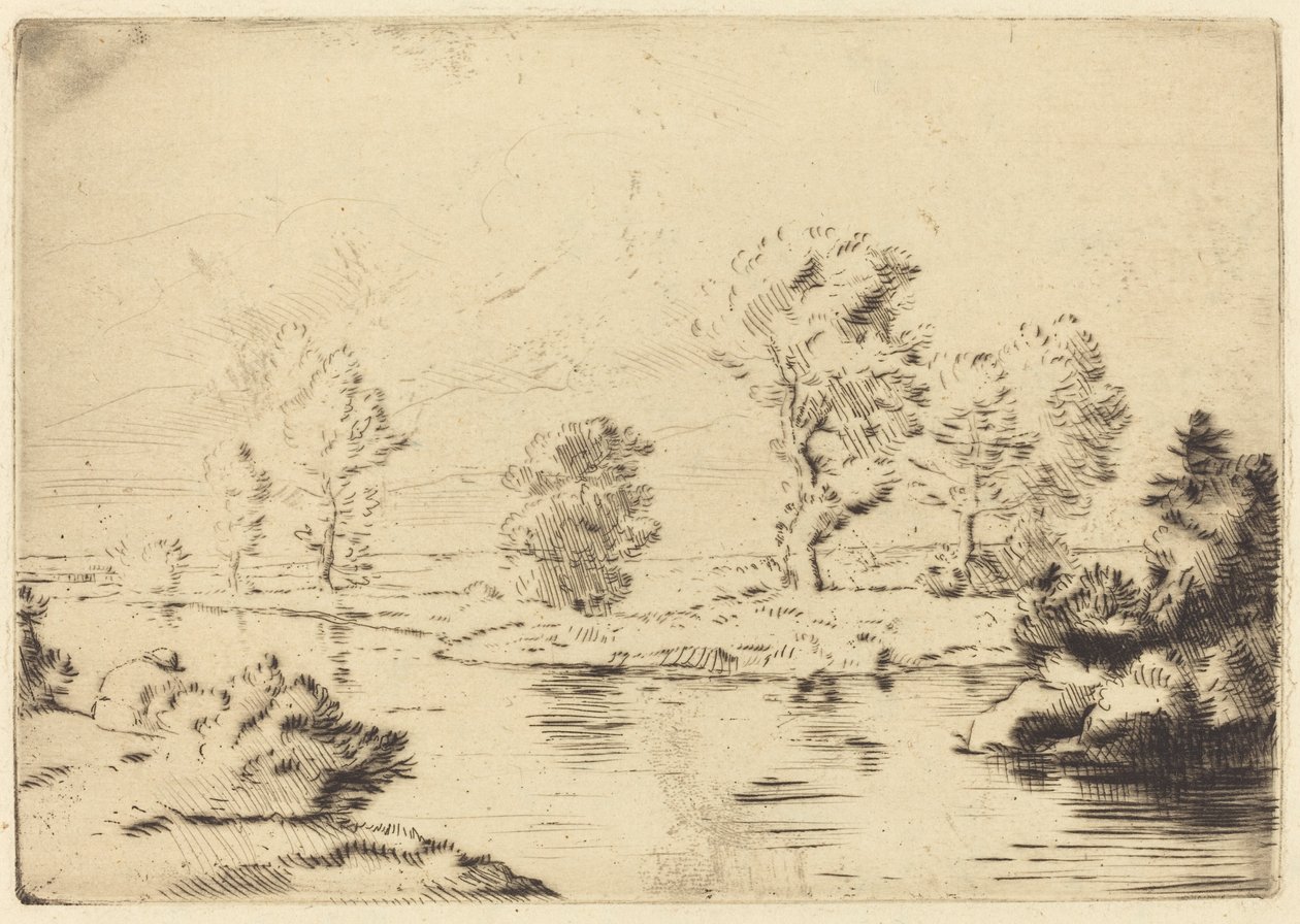 Banks of the Marne (Marnen hallitus) tekijältä Alphonse Legros