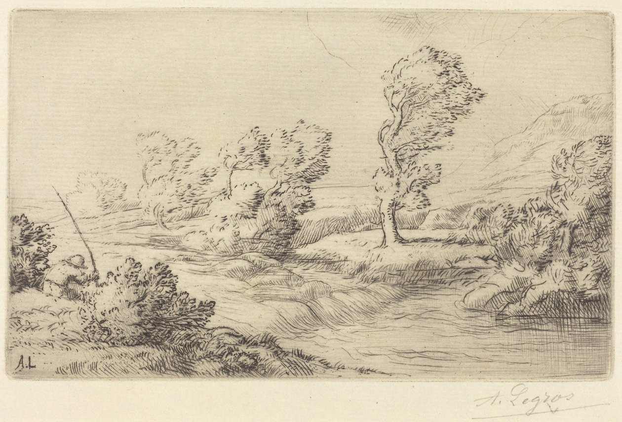 Banks of the Marne (Marnen hallitus) tekijältä Alphonse Legros