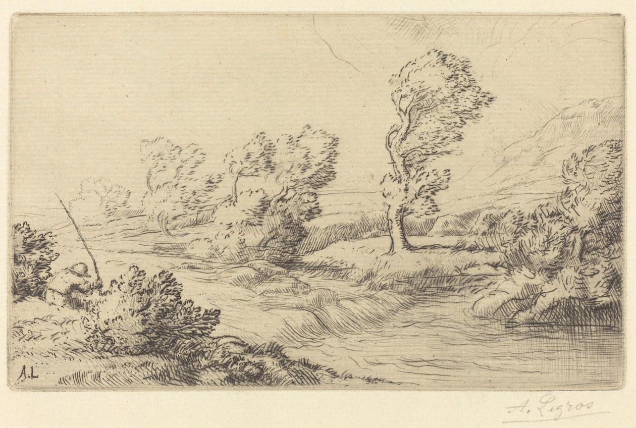 Banks of the Marne (Marnen hallitus) tekijältä Alphonse Legros