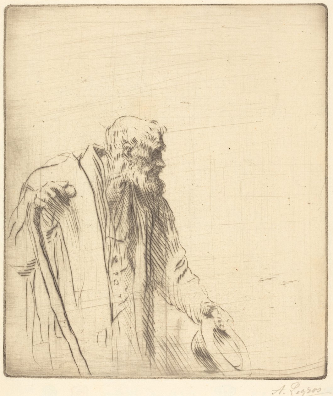 Kerjäläinen (Eräs kerjäläinen) tekijältä Alphonse Legros