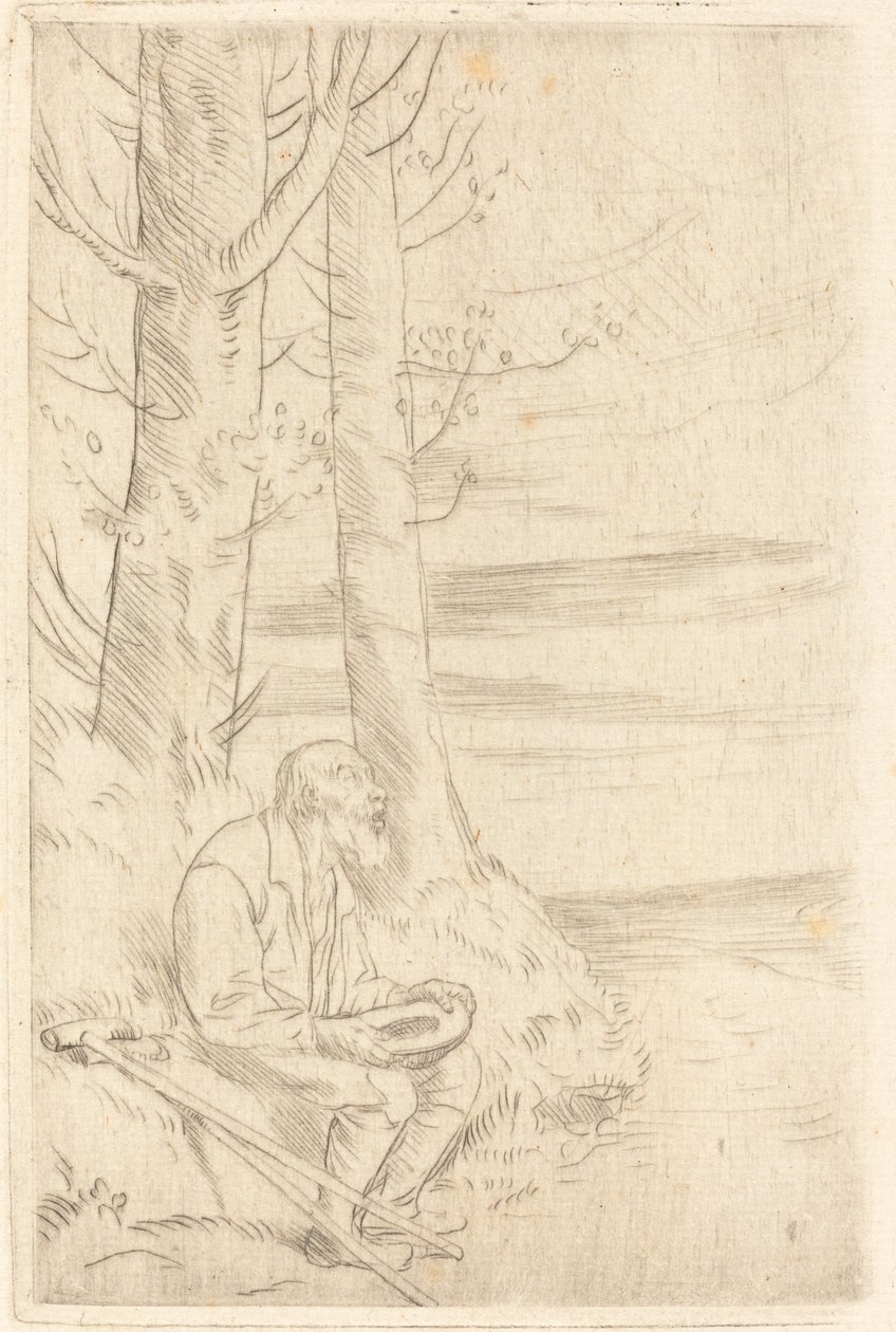 Sokea kerjäläinen tekijältä Alphonse Legros