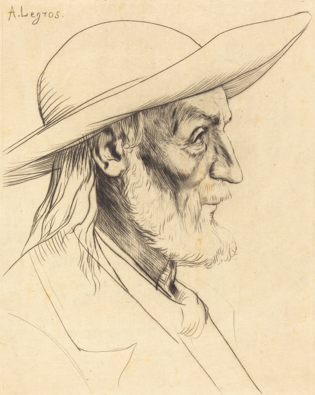 Breton talonpoika tekijältä Alphonse Legros