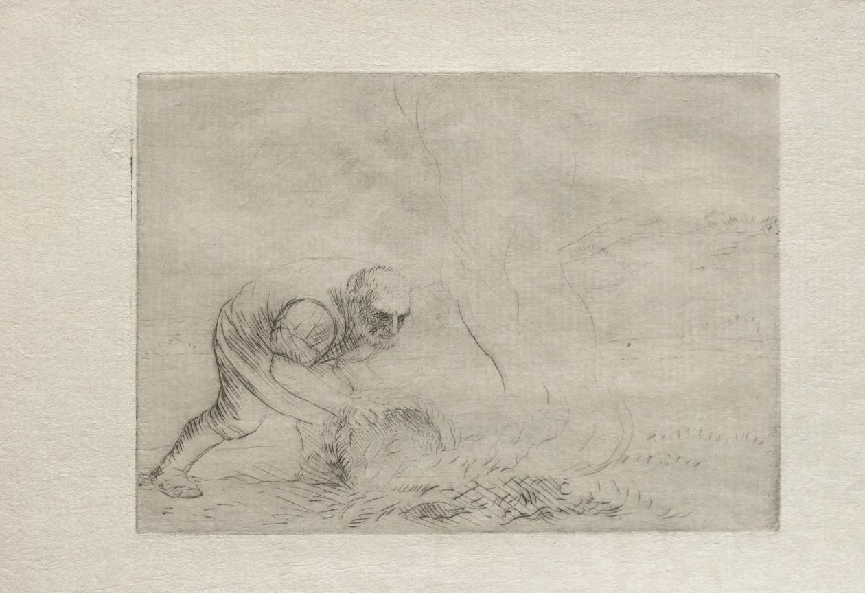 Ruohon polttaminen tekijältä Alphonse Legros