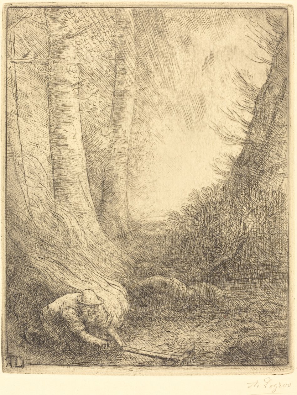 Ruohojen polttaminen tekijältä Alphonse Legros