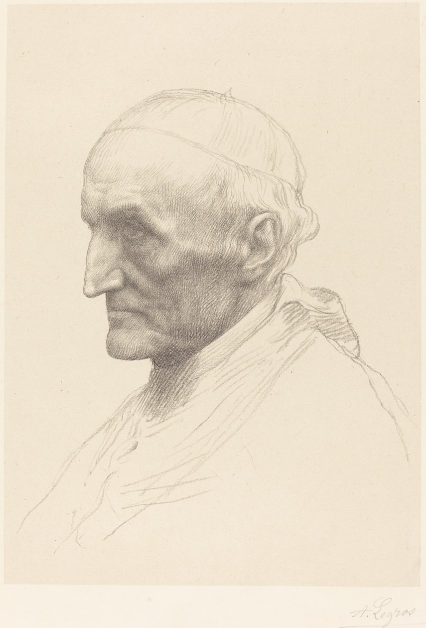 Cardenal Manning, 2a placa. finlandès tekijältä Alphonse Legros
