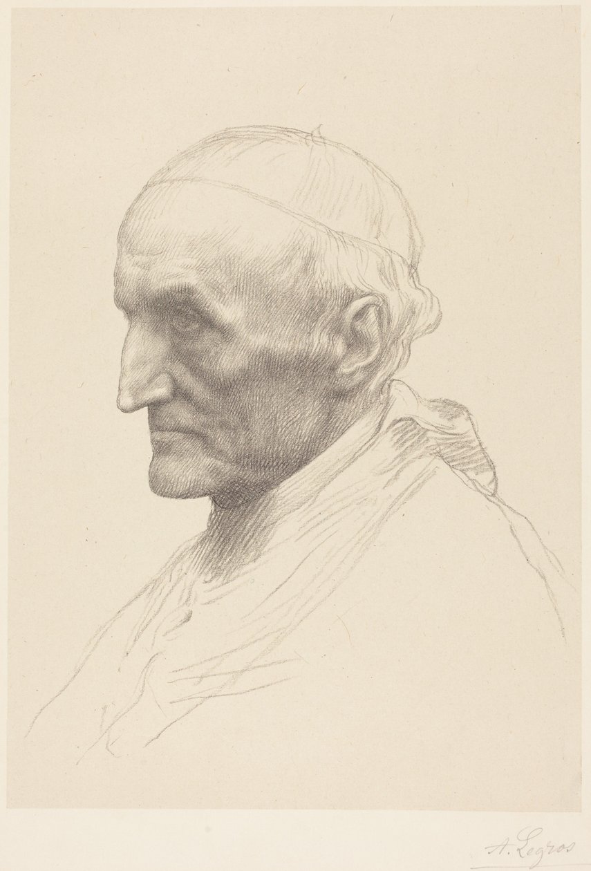 Kardinaali Manning, 2. kuva tekijältä Alphonse Legros