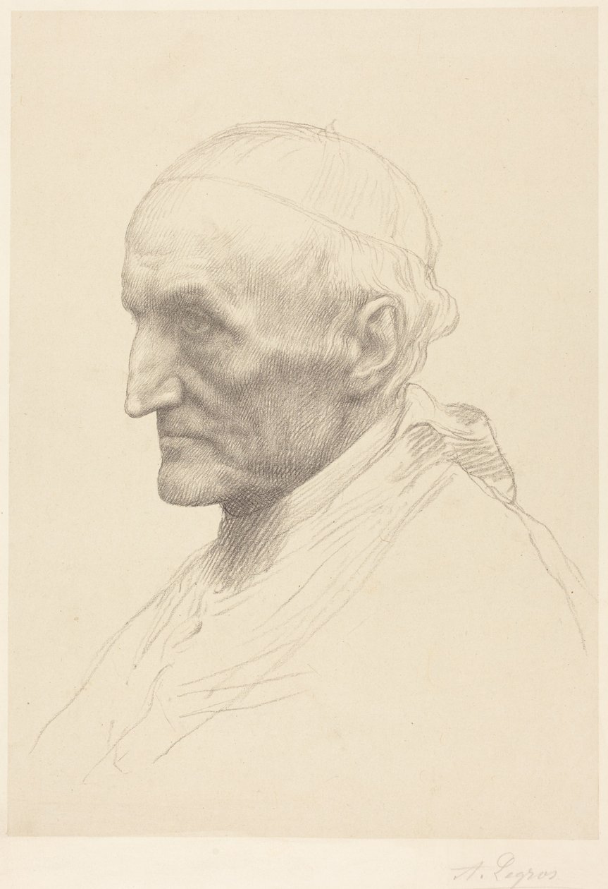Kardinaali Manning, 2. kuva tekijältä Alphonse Legros