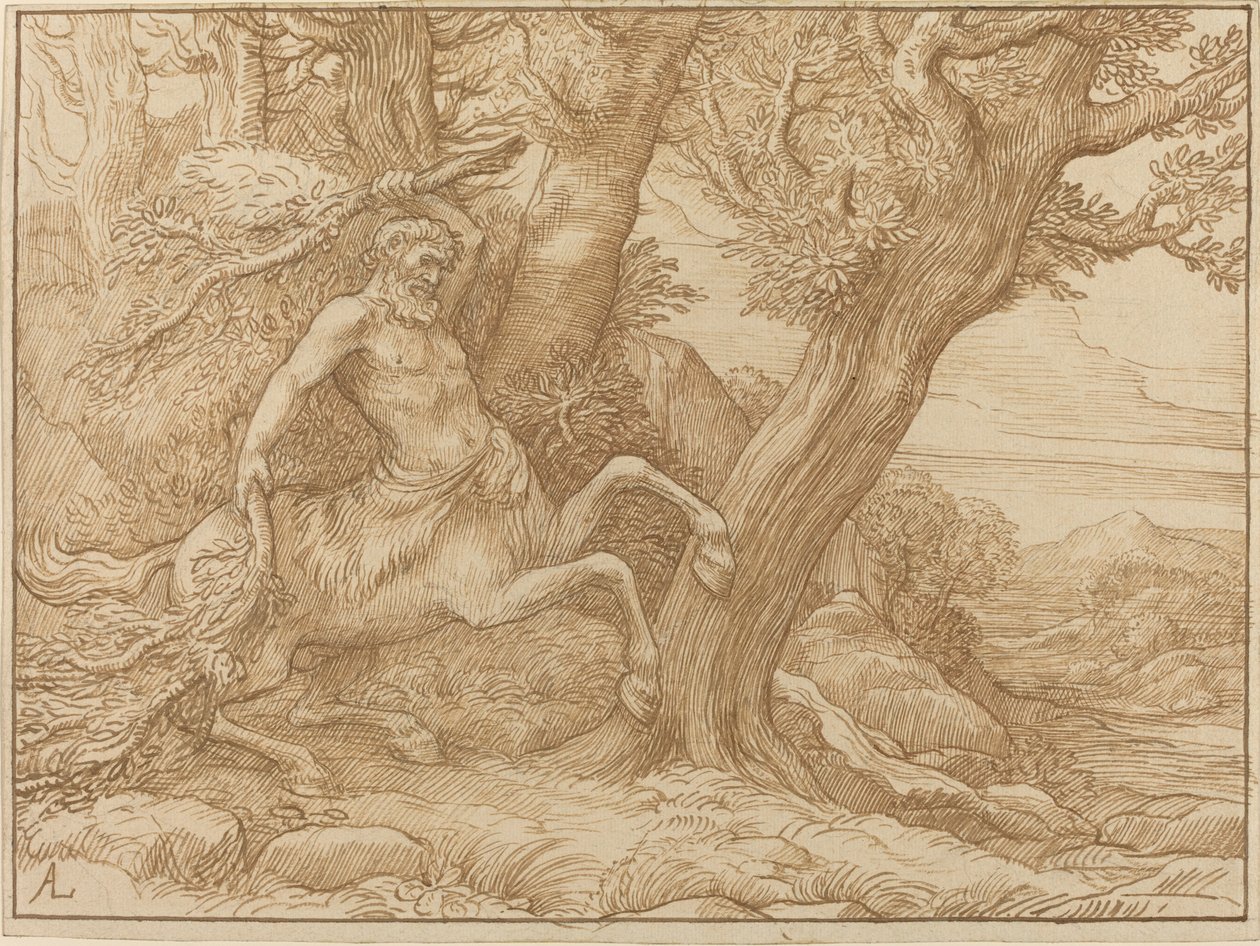 Kentauri oksineen tekijältä Alphonse Legros