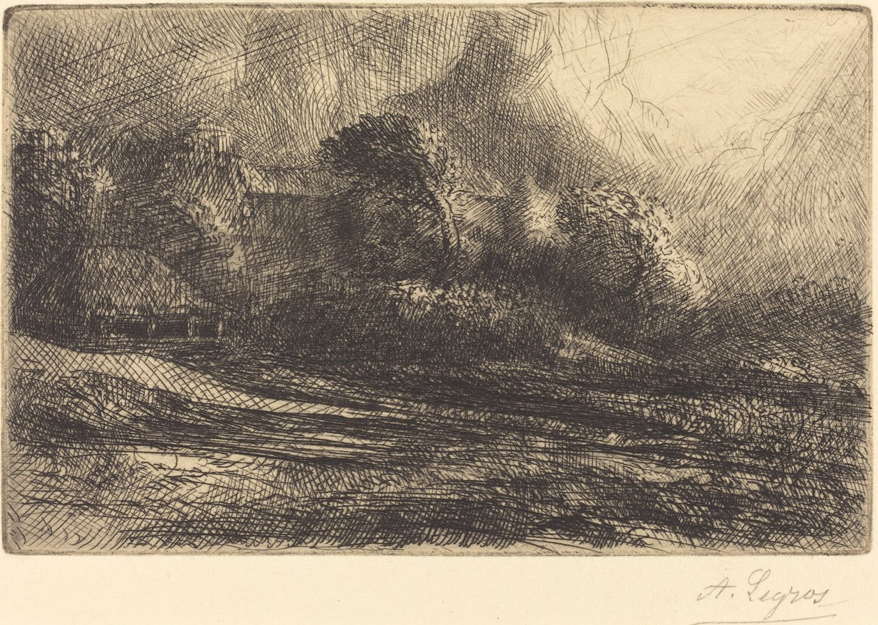 Chailli nähty myrskyssä Chailli: Myrskyefekti. tekijältä Alphonse Legros