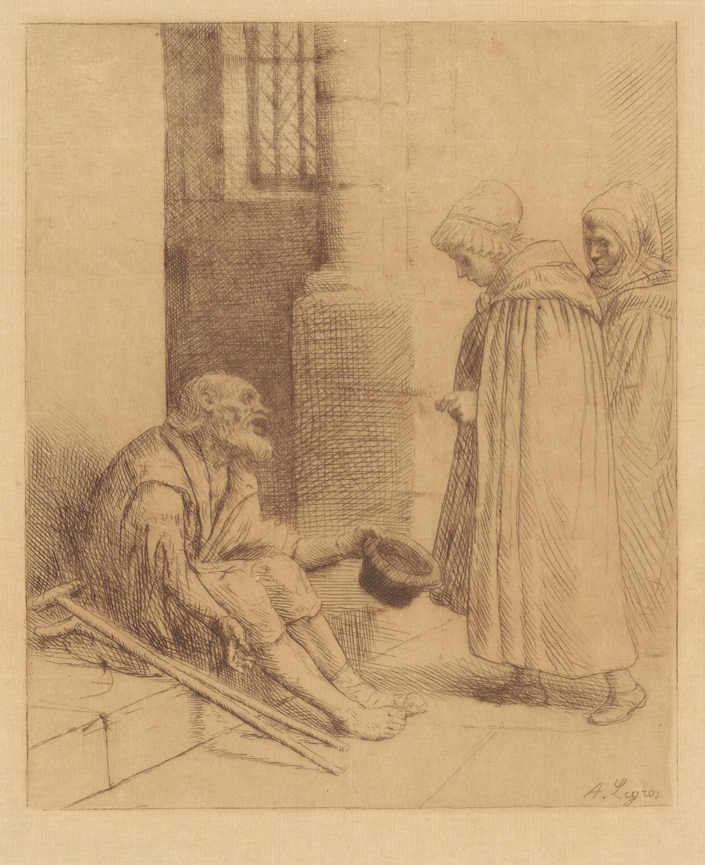 Charity (Rakkaus) tekijältä Alphonse Legros