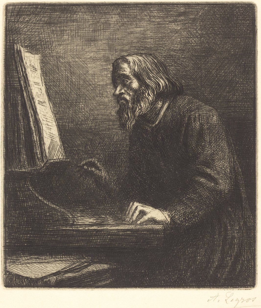 Kuoronjohtaja tekijältä Alphonse Legros