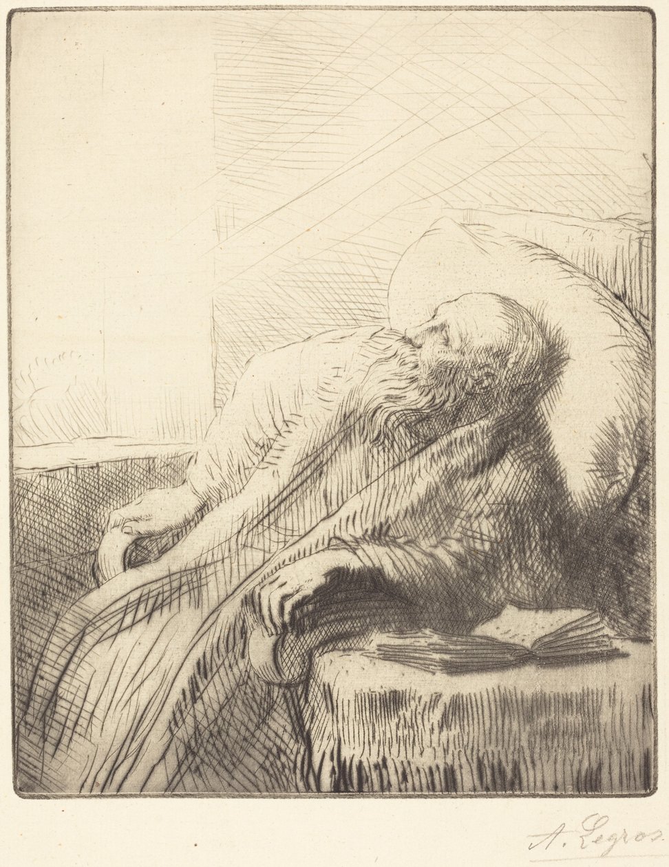 Toipilas tekijältä Alphonse Legros