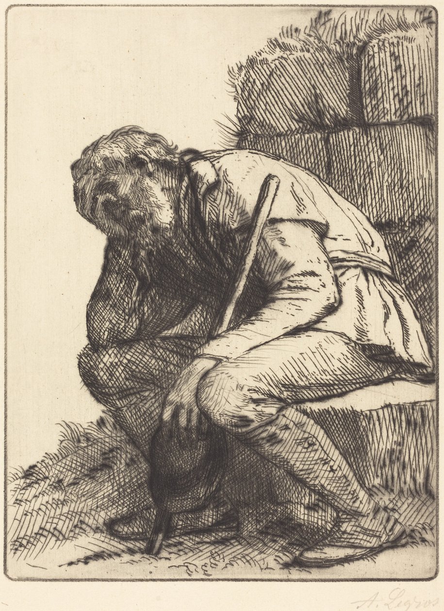 Epätoivoinen mies tekijältä Alphonse Legros