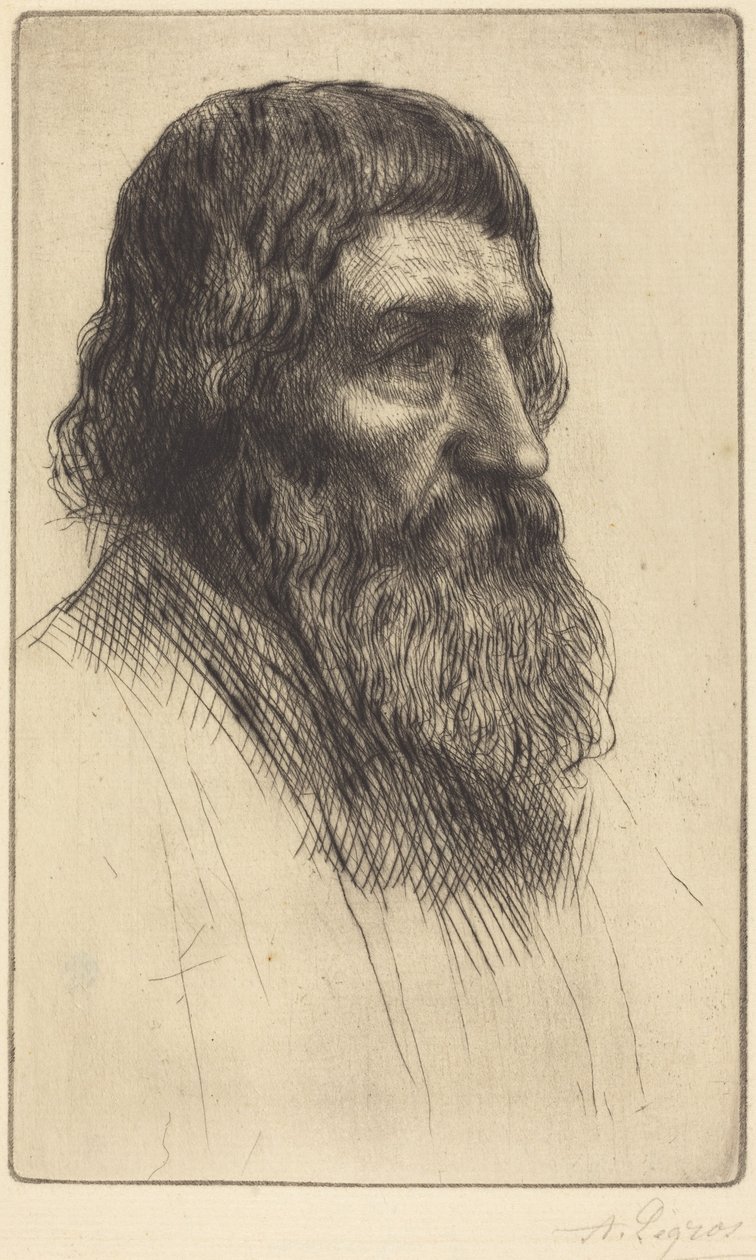 English Peasant (Englantilainen talonpoika) tekijältä Alphonse Legros